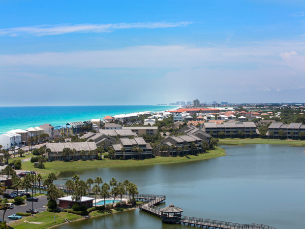 Gulf View Three Bedroom Vacation Condo in Miramar Beach