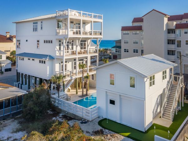 Miramar Florida Eight Bedroom Beach Rental with Gulf Views