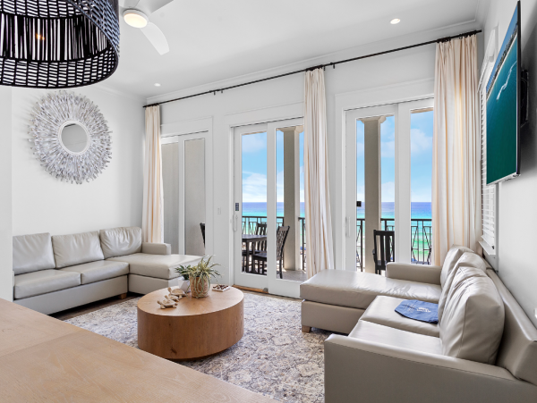 Three Level 5 Bedroom Home in Miramar Beach Right On Beach