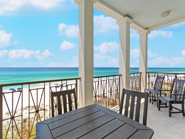 Three Level 5 Bedroom Home in Miramar Beach Right On Beach