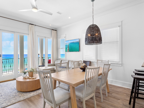 Three Level 5 Bedroom Home in Miramar Beach Right On Beach