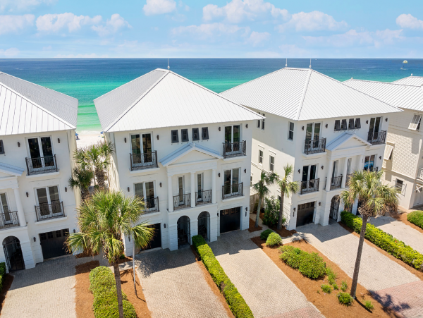 Three Level 5 Bedroom Home in Miramar Beach Right On Beach