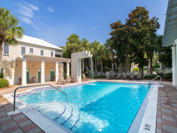 Three Level 5 Bedroom Home in Miramar Beach Right On Beach