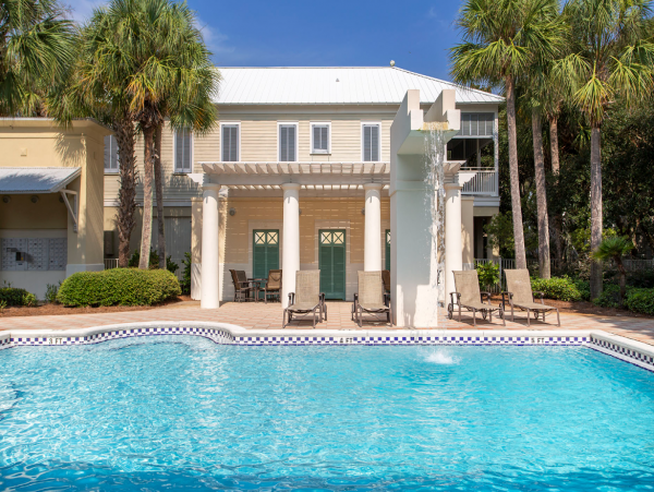 Three Level 5 Bedroom Home in Miramar Beach Right On Beach