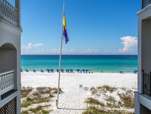 Three Level 5 Bedroom Home in Miramar Beach Right On Beach