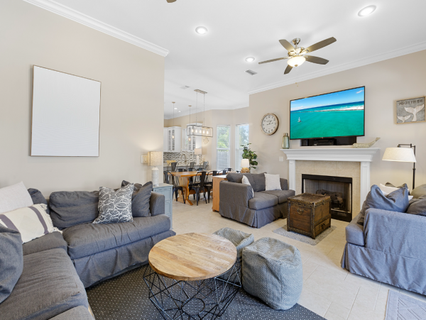 Destin Home Main House + Guest House Sleeps 16 Guests Total