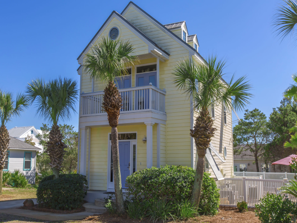Cheerful Coastal Cottage with Private Pool & Balconies - Walk to Beach