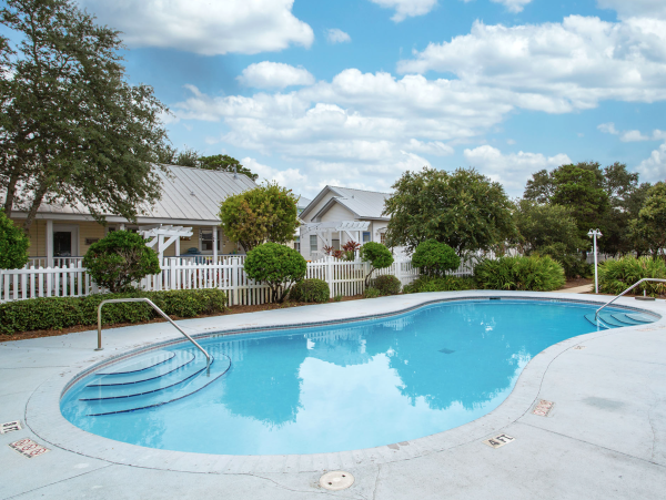 Cheerful Coastal Cottage with Private Pool & Balconies - Walk to Beach
