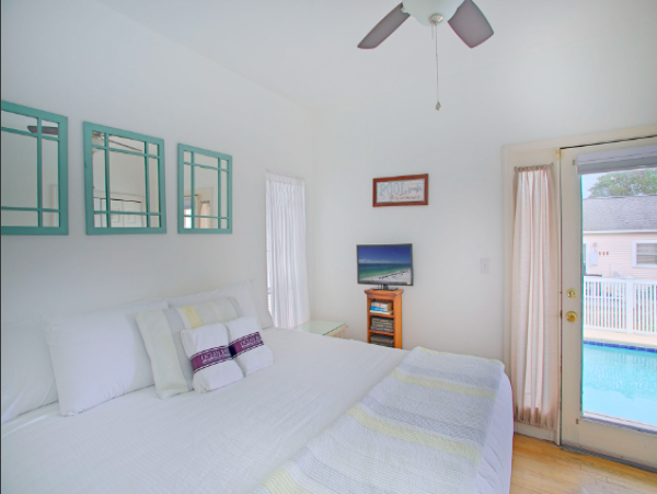 Cheerful Coastal Cottage with Private Pool & Balconies - Walk to Beach