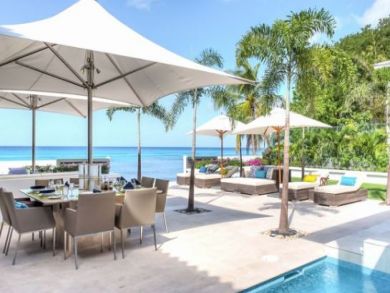 Ocean View Plunge Pool 4 Bedroom Barbados Beachfront Home