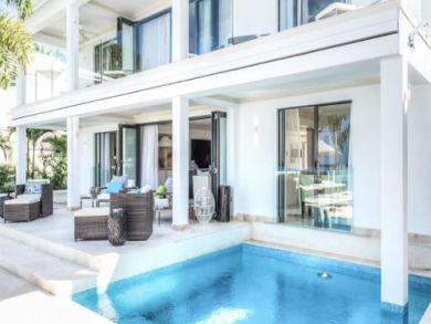 Ocean View Plunge Pool 4 Bedroom Barbados Beachfront Home