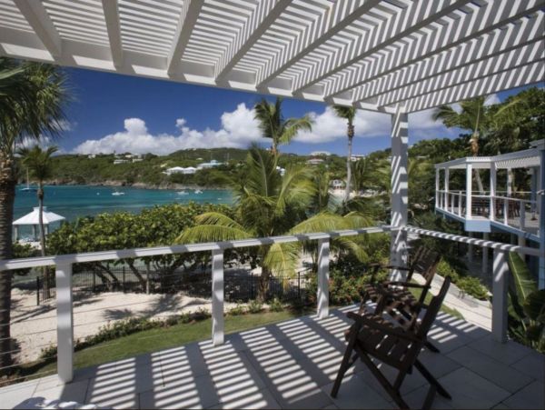 Beachfront Five Bedroom Rental Home in St. Thomas
