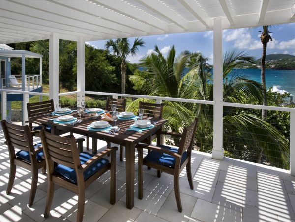 Beachfront Five Bedroom Rental Home in St. Thomas