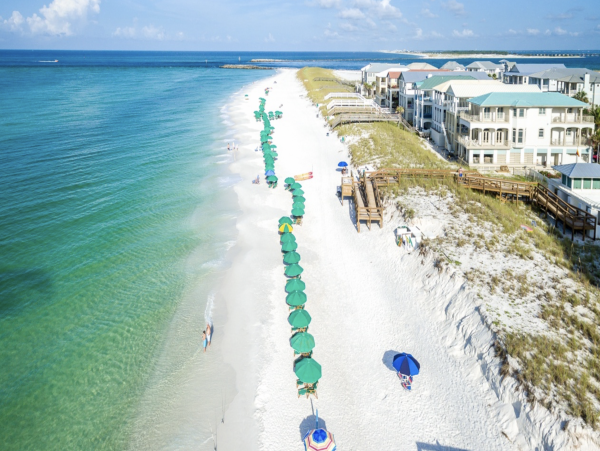 Chic Beach Beauty Stroll to Sand Gulf Views
