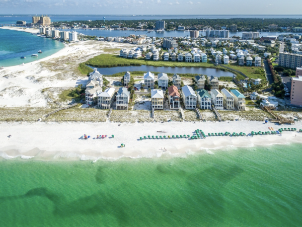 Chic Beach Beauty Stroll to Sand Gulf Views