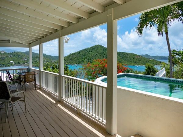 Lovely Bay View Three Bedroom Rental Home in St. John
