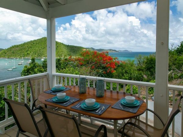 Lovely Bay View Three Bedroom Rental Home in St. John