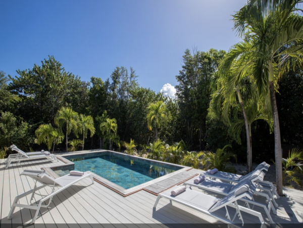 Steps to the Sand Three Bedroom Pool Home in St. Martin