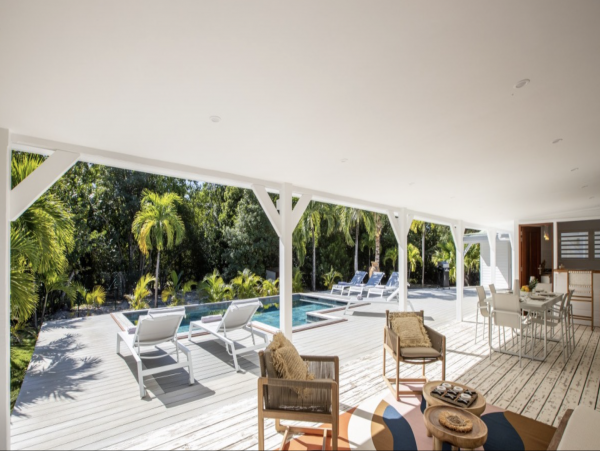 Steps to the Sand Three Bedroom Pool Home in St. Martin