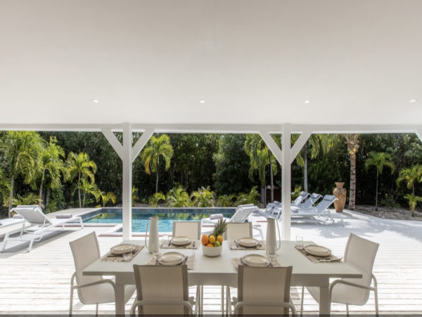 Steps to the Sand Three Bedroom Pool Home in St. Martin