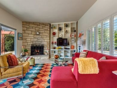 Palm Springs Three Bedroom Vacation Home with Pool & Spa