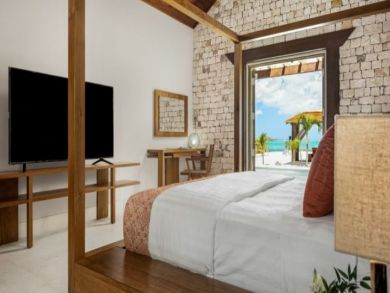 Turks and Caicos Beachfront One-Bedroom Beach Vacation Home