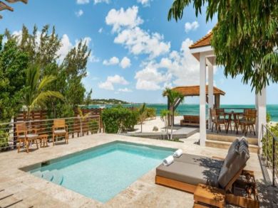 Turks and Caicos Beachfront One-Bedroom Beach Vacation Home