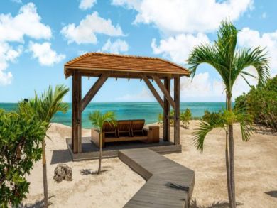 Turks and Caicos Beachfront One-Bedroom Beach Vacation Home
