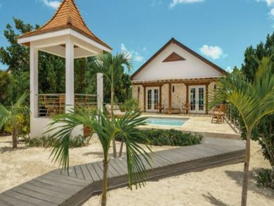 Turks and Caicos Beachfront One-Bedroom Beach Vacation Home