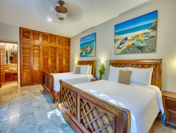 Beautiful 9 Bedroom Tulum Oceanfront Villa Sleeps 26 Guests