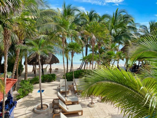Beautiful 9 Bedroom Tulum Oceanfront Villa Sleeps 26 Guests