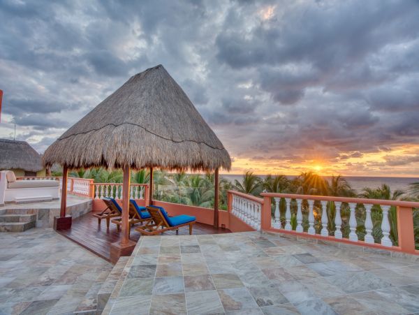 Beautiful 9 Bedroom Tulum Oceanfront Villa Sleeps 26 Guests