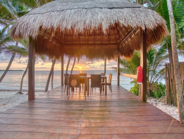Beautiful 9 Bedroom Tulum Oceanfront Villa Sleeps 26 Guests