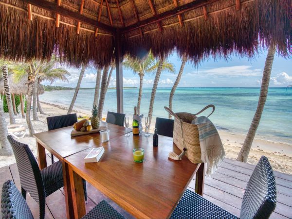 Beautiful 9 Bedroom Tulum Oceanfront Villa Sleeps 26 Guests