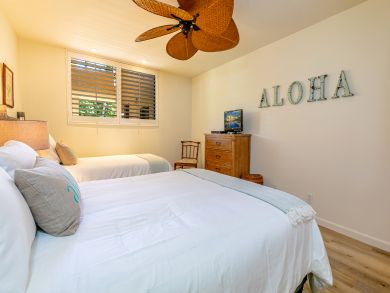 Kihei Oceanfront Two Bedroom Beach Vacation Condo Ocean View