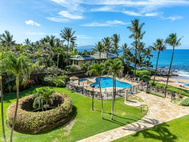 Kihei Oceanfront Two Bedroom Beach Vacation Condo Ocean View