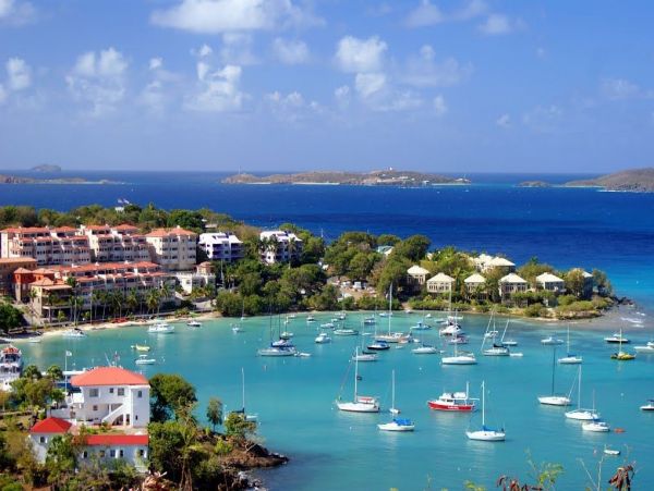 Breathtaking St. John Vacation Pool Home Sleeps 10 Guests