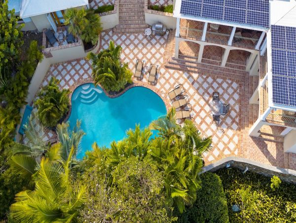 Breathtaking St. John Vacation Pool Home Sleeps 10 Guests