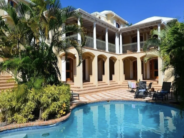 Breathtaking St. John Vacation Pool Home Sleeps 10 Guests