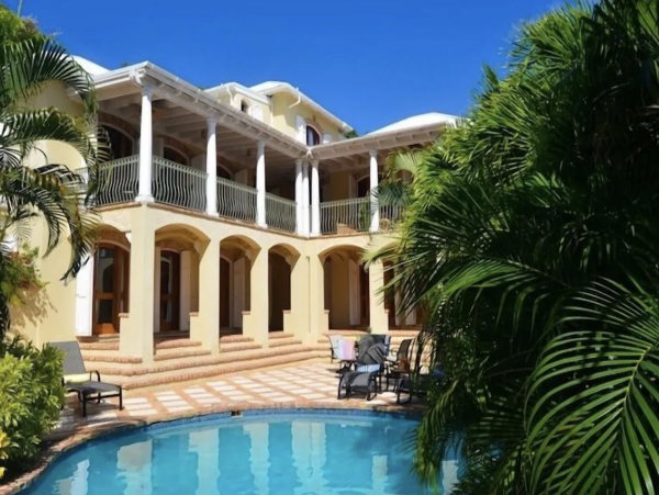 Breathtaking St. John Vacation Pool Home Sleeps 10 Guests