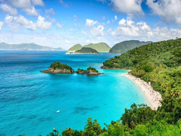 Breathtaking St. John Vacation Pool Home Sleeps 10 Guests