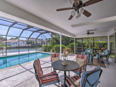 Canal Front 4 Bedroom Home with Private Caged Pool in Naples