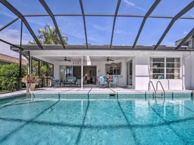 Canal Front 4 Bedroom Home with Private Caged Pool in Naples