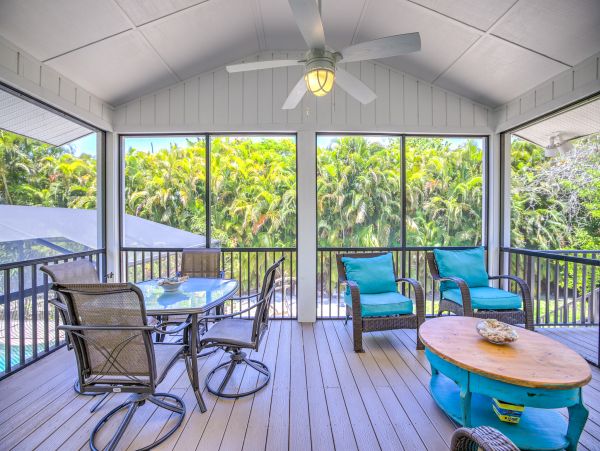 2 Bedroom Sanibel Vacation Pool Home Sleeps Six Guests