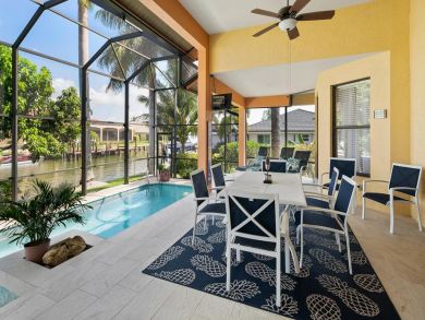 Canal Front Three Bedroom Rental Home in Marco Island