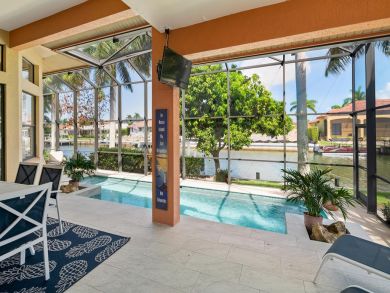 Canal Front Three Bedroom Rental Home in Marco Island