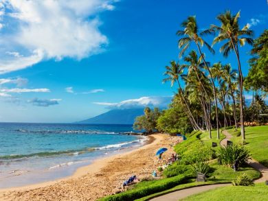 Wailea Vacation Beach Condo Sleeps Six Guests Ocean Views