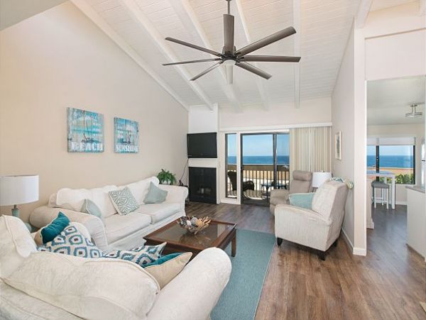 Three Bedroom Ocean View Rental Condo in Solana Beach