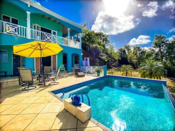 St. Thomas Luxury Villa Rental - Caribbean Vacation Home with Pool & Harbor Views