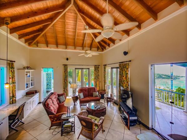 St. Thomas Luxury Villa Rental - Caribbean Vacation Home with Pool & Harbor Views